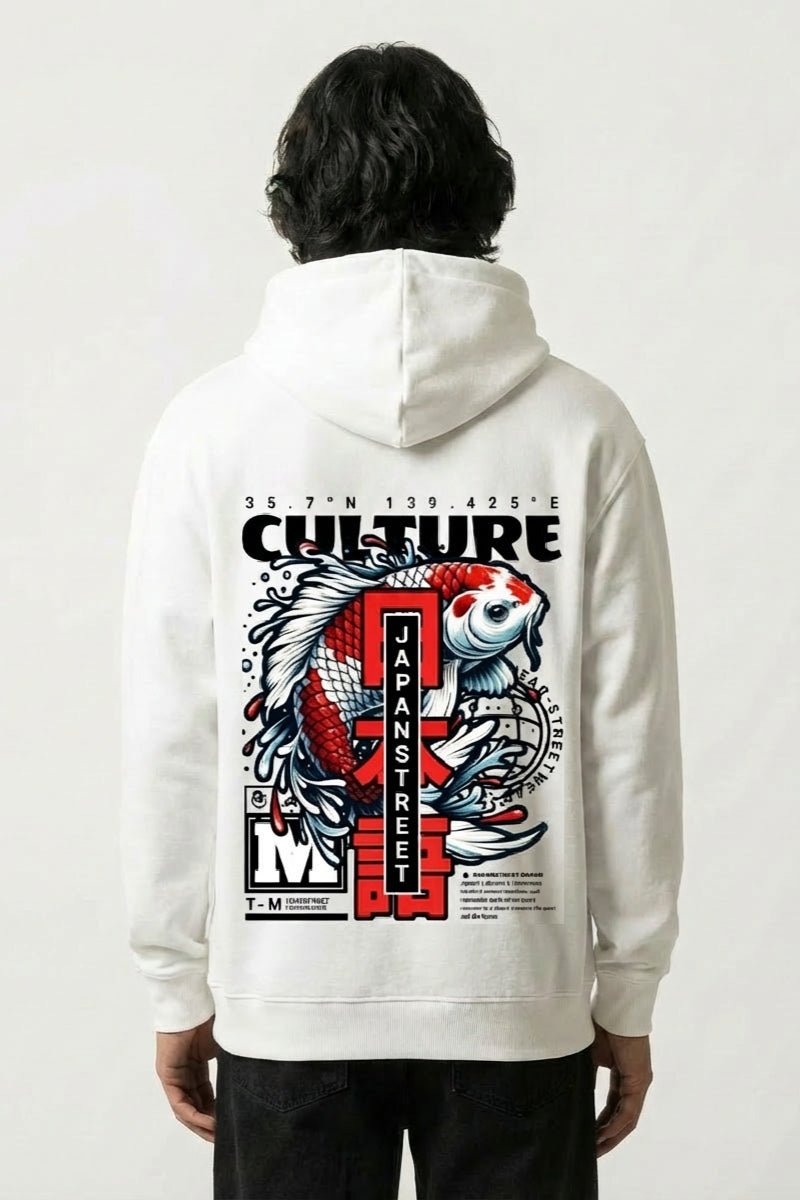 Japanese Cotton Hoodie - コットン | Japan Clothing