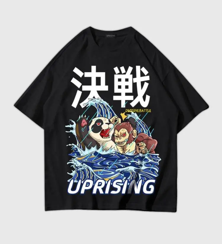 The Japanese aesthetic shirt representing a nun with a modern and rebellious style