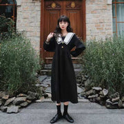 Japanese Black Dress