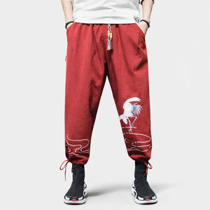 Japanese Crane Pants 'Tsuru'