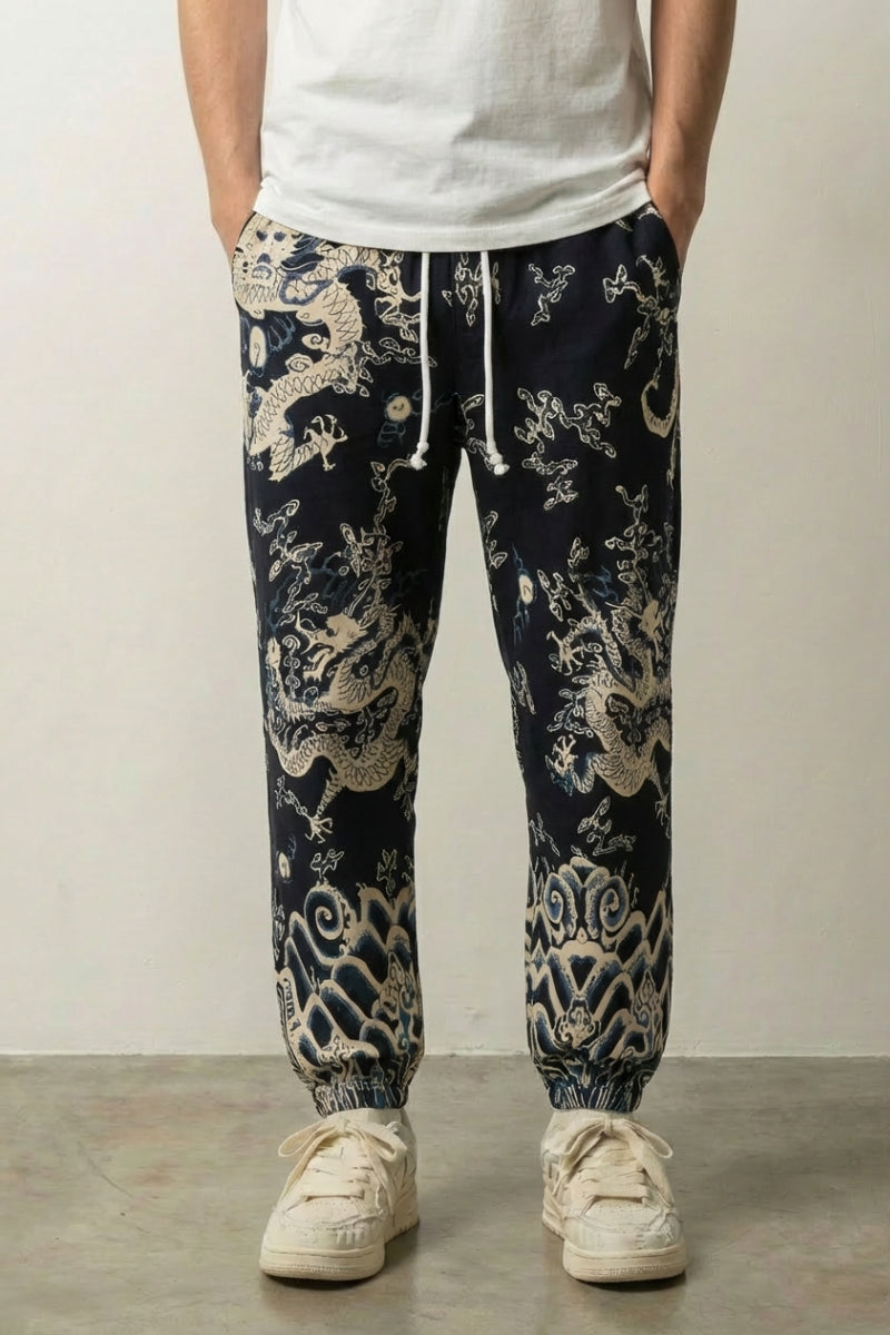 Japanese Dragon Pants 'Ryūjin' | Japan Clothing