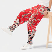 japanese silk pants