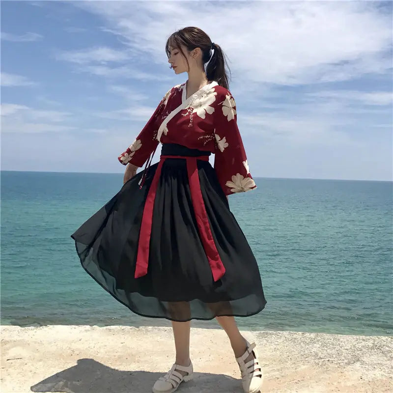 Summer Japanese Outfits Female Japanese Women's Clothing Japan-Clothing Summer Japanese Outfits Female Japanese Women's Clothing Japan-Clothing