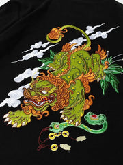 Japanese Embroidered Shirt 'Kadoma'
