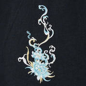 Japanese Embroidery T-Shirt 'Matsuba'
