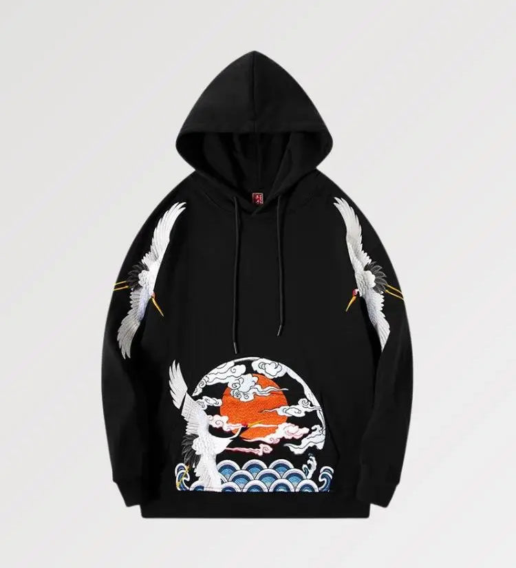 Hit the streets to graffiti with our japanese hoodie streetwear