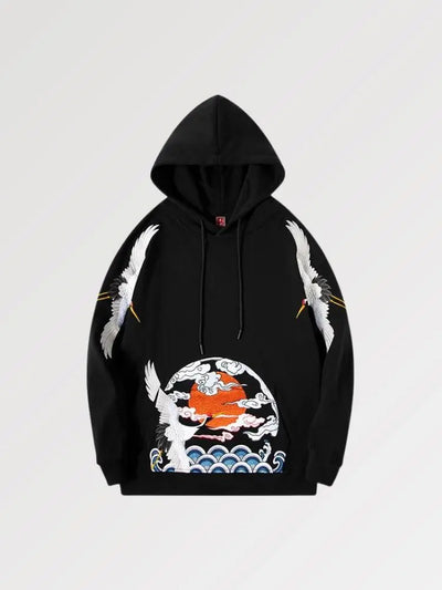 Hit the streets to graffiti with our japanese hoodie streetwear