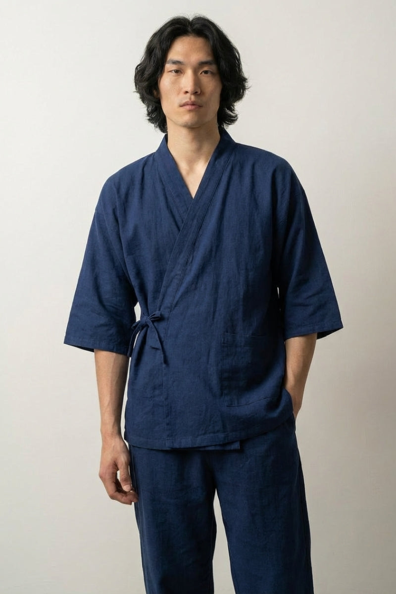 その他 Christian dada jinbei coat Japanese Jinbei Seikon, Indigo Set | Japan Clothing – JAPAN CLOTHING