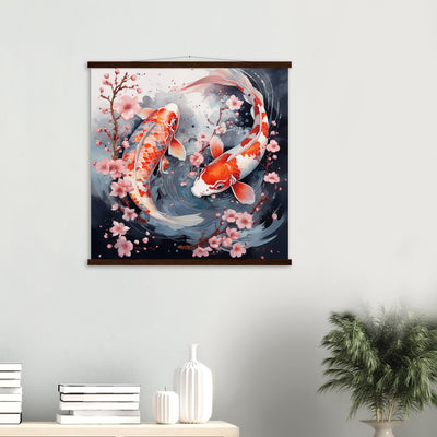 Japanese Koi Fish Painting