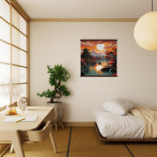 Japanese Landscape Painting 'Tsuruga'