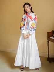 Beautiful Japanese dress in a vintage lolita style