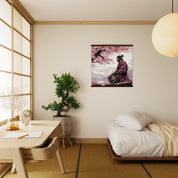 Japanese painting Sakura 'Samurai'