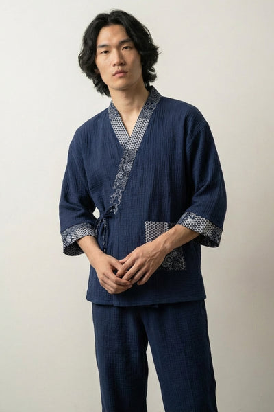 Japanese Pajamas for Men 'Natsukon'