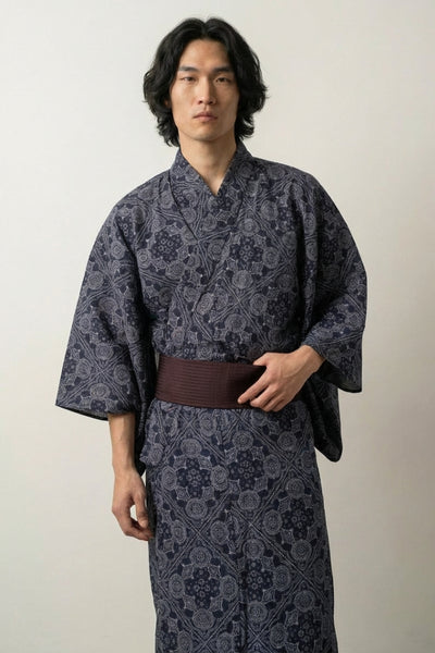 Japanese Pattern Kimono 'Hanamon'