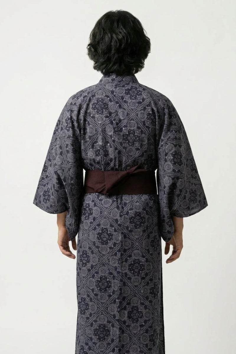 Japanese Pattern Kimono Hanamon