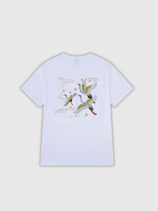 Japanese pattern shirt with the iconic Japanese bird