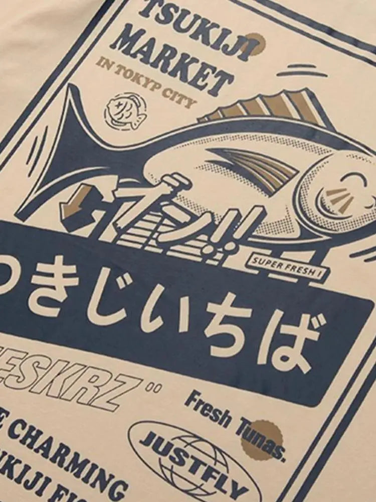 Japanese Print Shirt 'Koyina Koi'