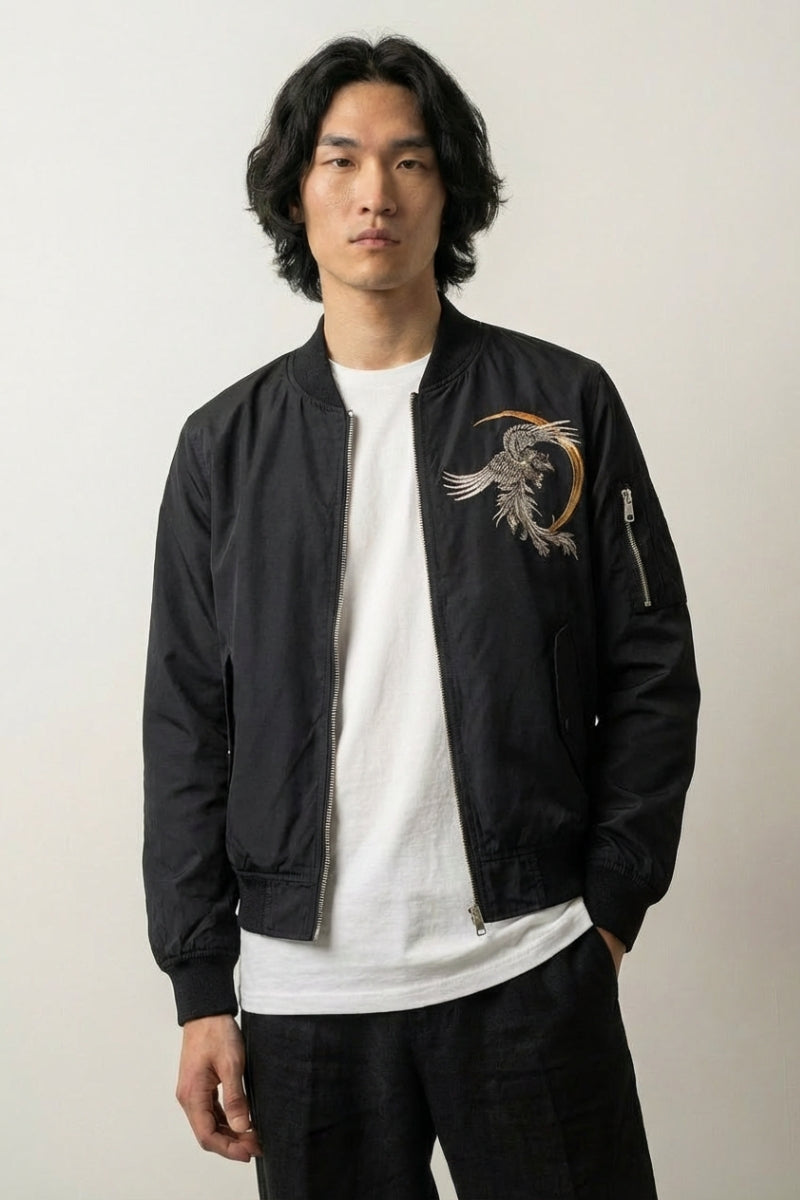 アート・デザイン・音楽 JAPANESE EMBROIDERED JACKETS VOL.1 Souvenir Jacket | KimuraKami