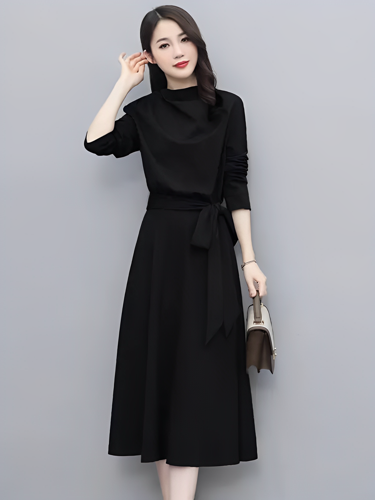 Japanese Style Dress Japan Clothing Black M 40 47kg