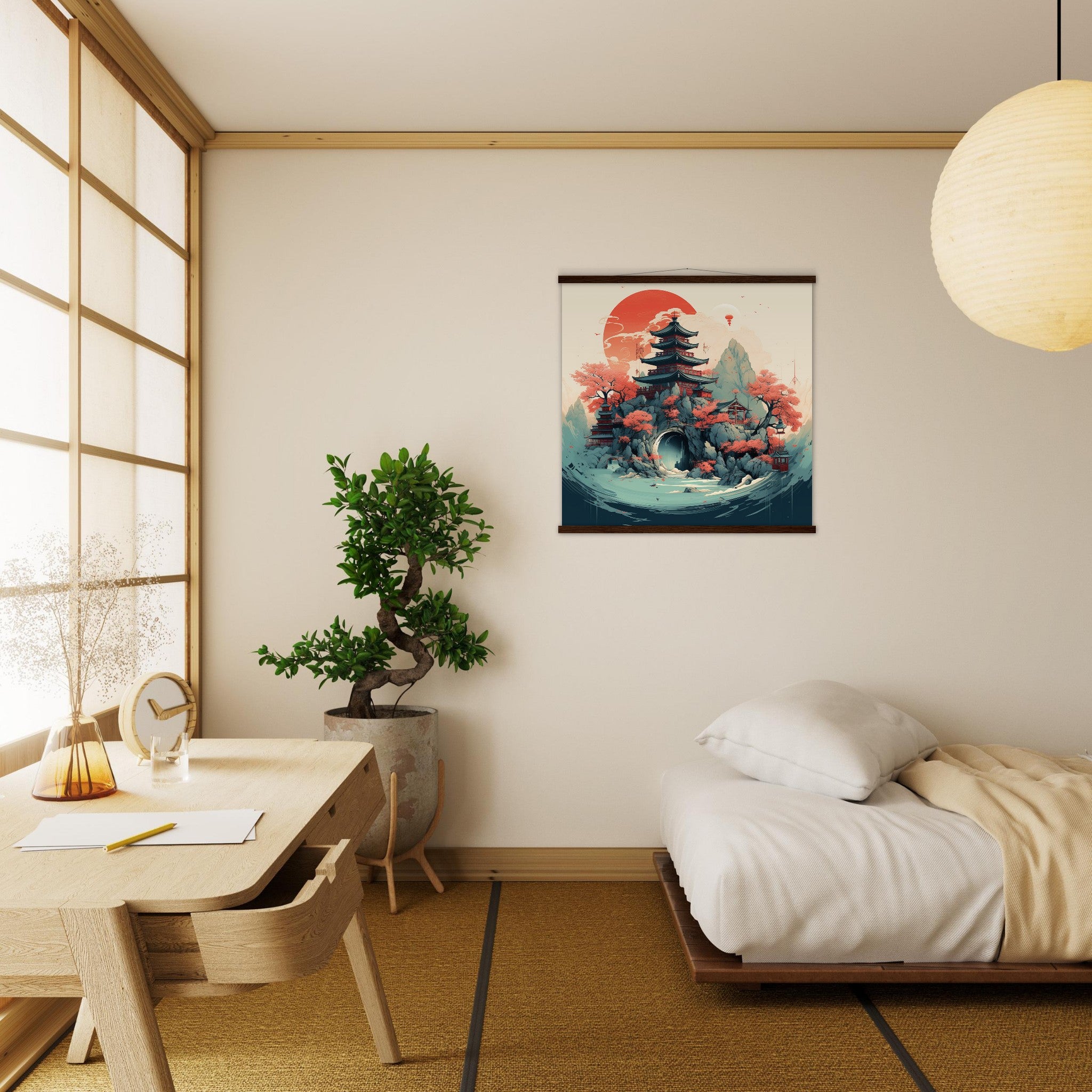 Japanese Style Painting 'Oko-Iyuma'