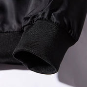 Japanese Sukajan Jacket 'Kurogane' — reversible sukajan, gold tiger and white tiger face