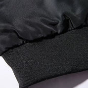 Japanese Sukajan Jacket 'Kurogane' — reversible sukajan, gold tiger and white tiger face