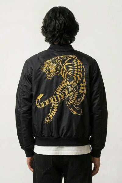 Japanese Sukajan Jacket 'Kurogane'