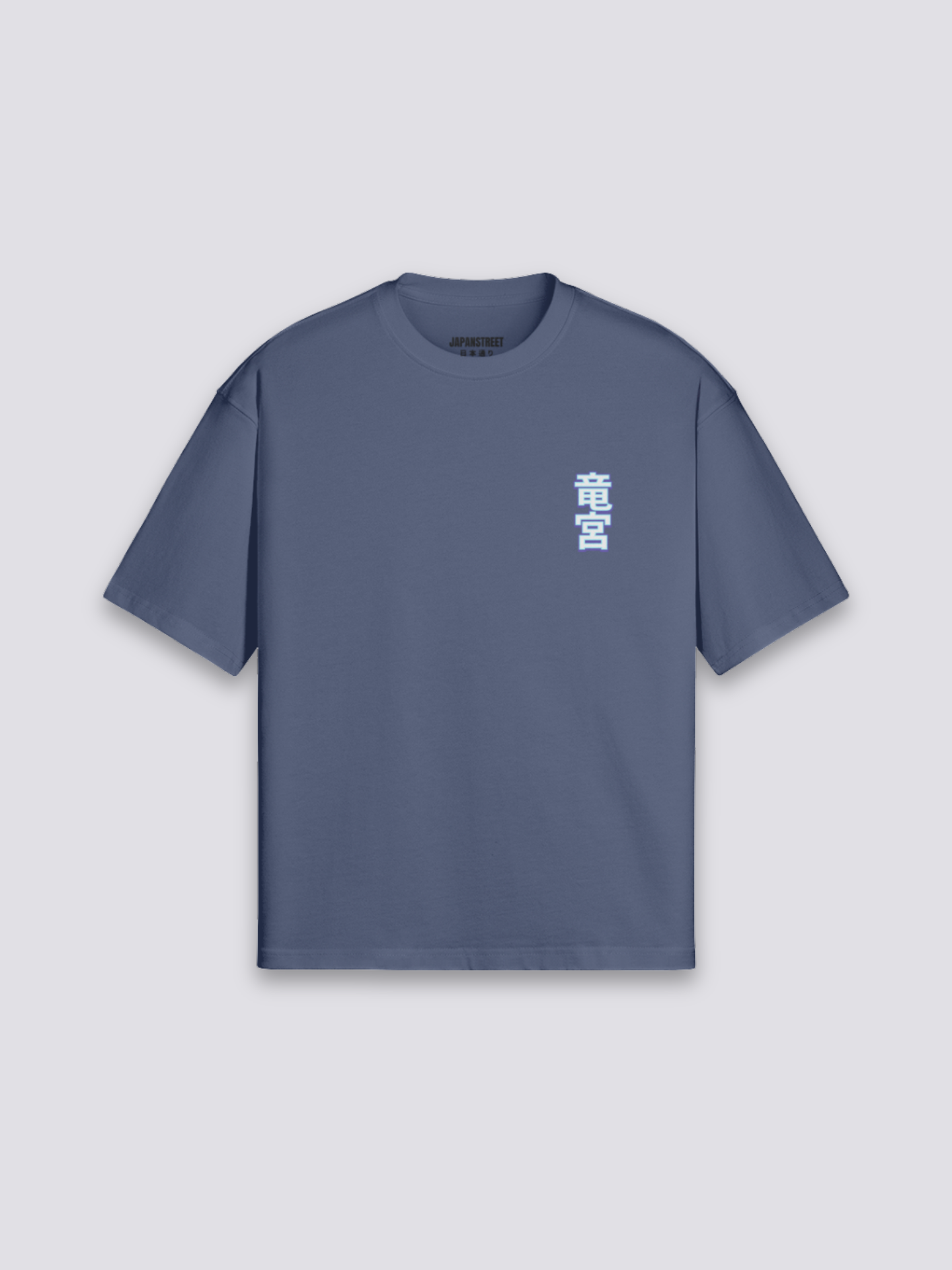 Japanese T-Shirt Brand - りゅうじん — blue dragon graphic (7)
