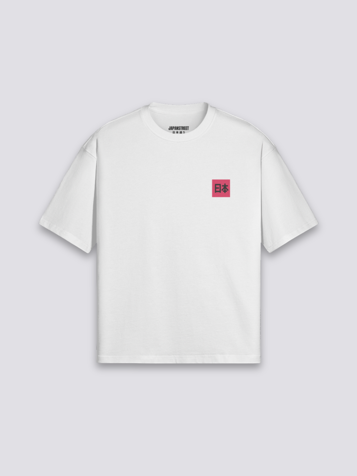 Side view of japanese t-shirt