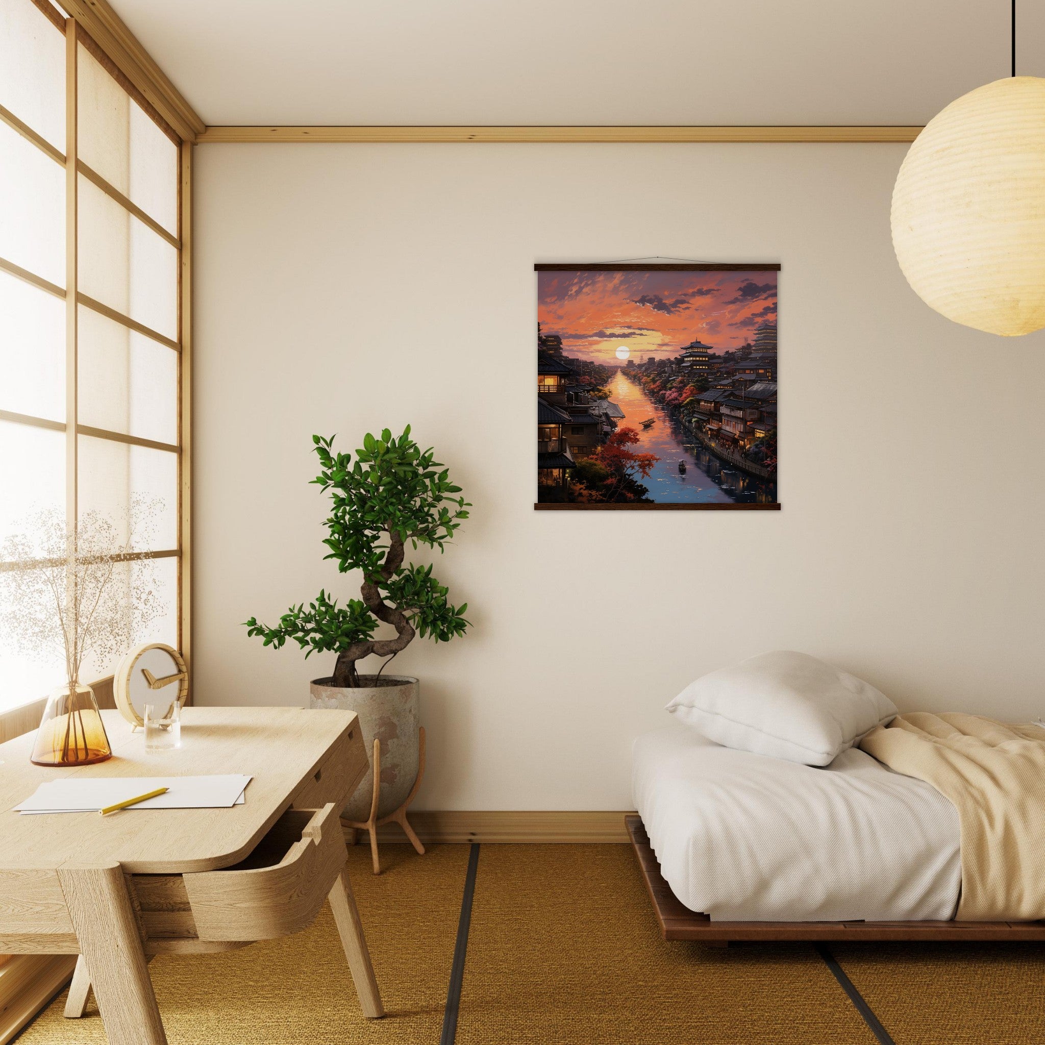 Japanese Wall Painting 'Oshotsu'