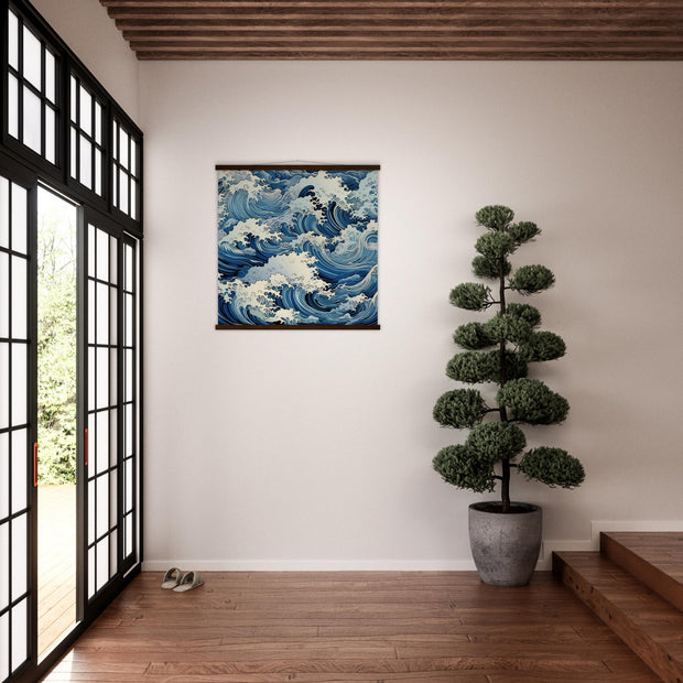 Japanese Wave Painting &