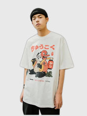 Japanese Writing Tee Shirt 'Okayama