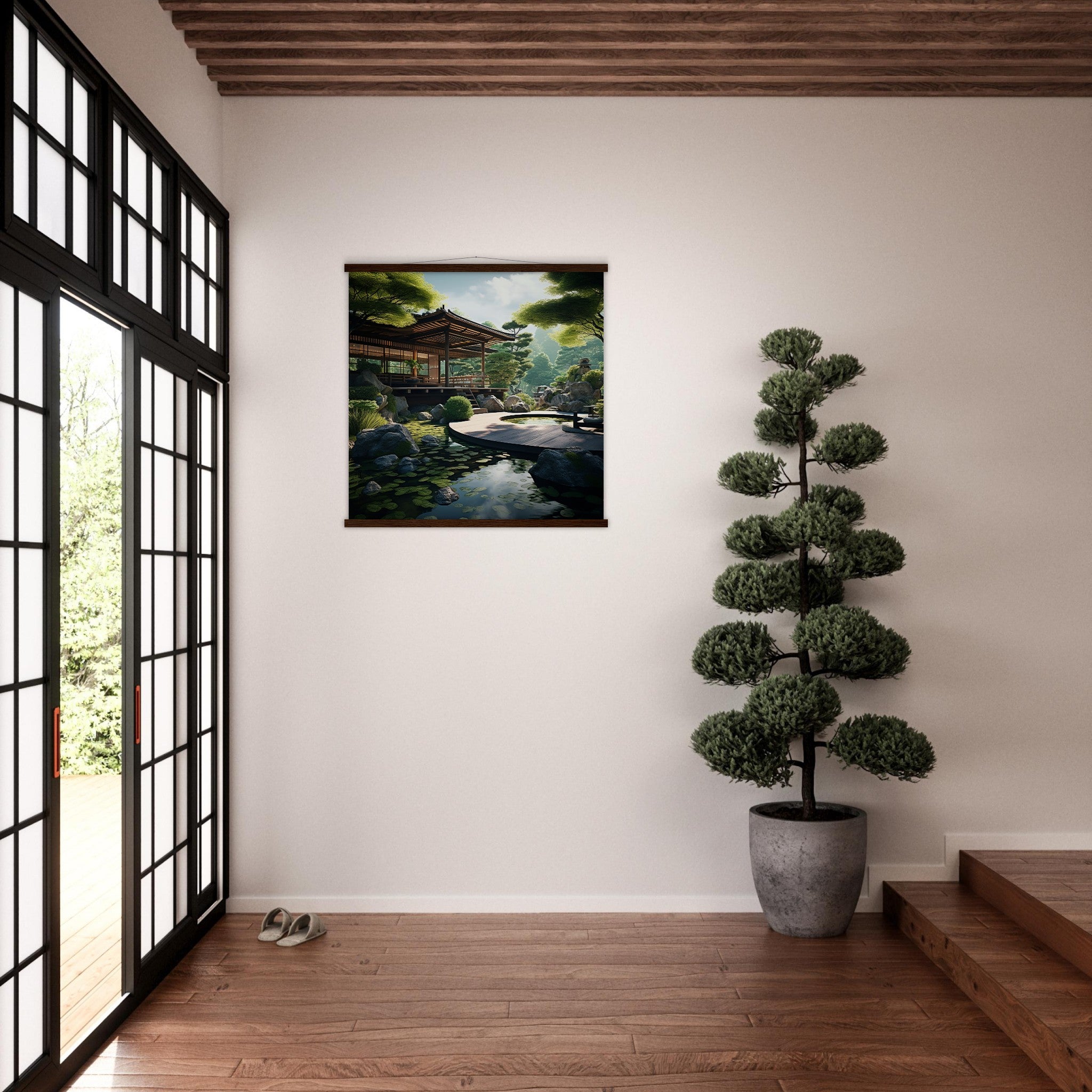 Japanese Zen Painting 'Soreiyu'