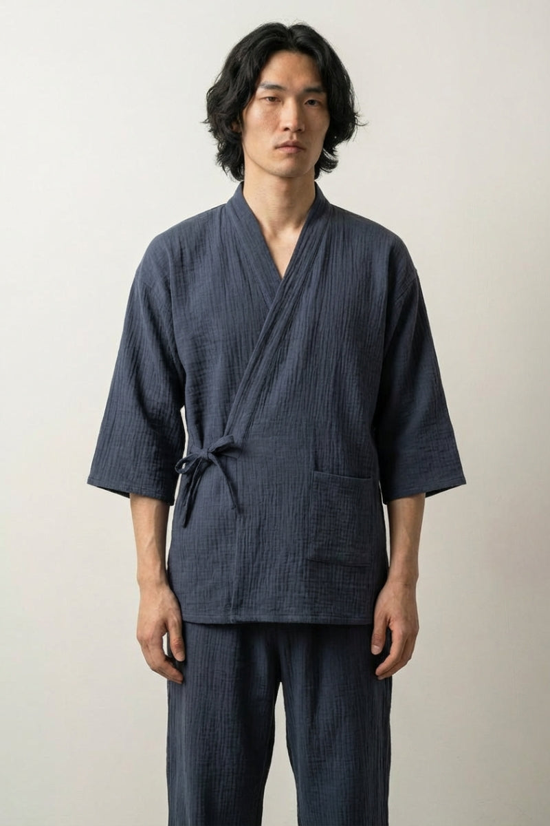 Japanese-style jinbei set
