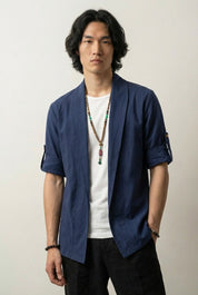 Kimono Suit Jacket Mens 'Shigeru'