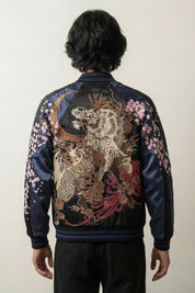 Kirin Sukajan Jacket 'Getsumei' | Japan Clothing
