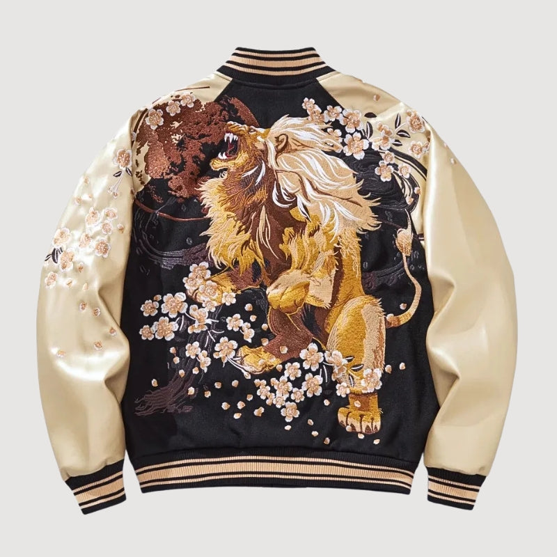 Lion Sukajan Jacket 'Kogane no Ikari'