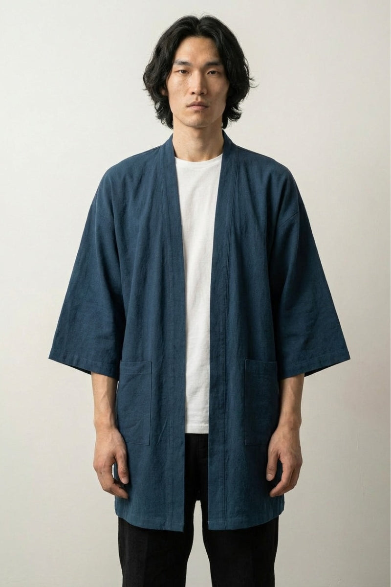 Long Kimono Jacket 'Takeo' | Japan Clothing