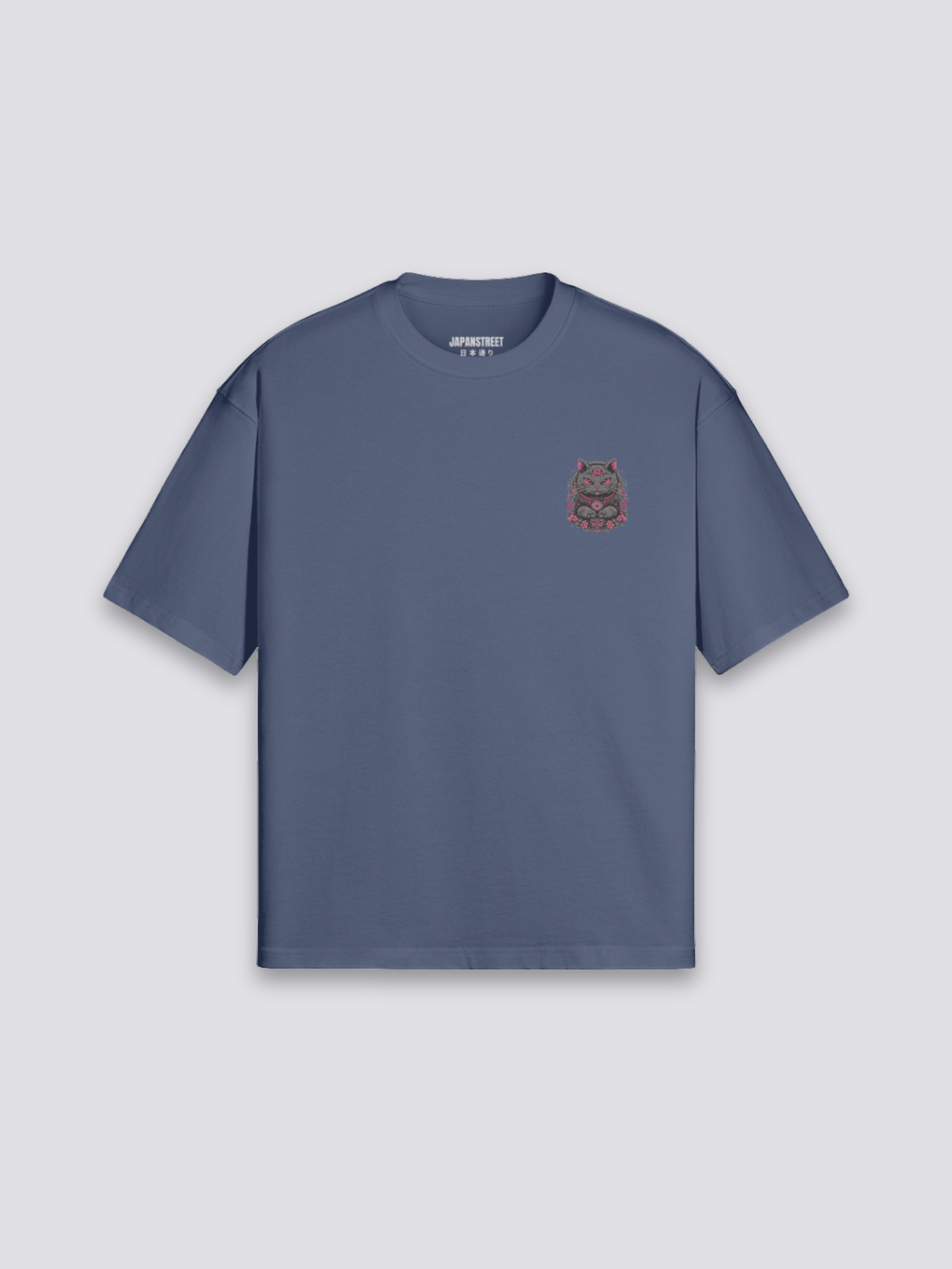 Maneki Neko T-Shirt - 招き猫 — maneki neko graphic (7)