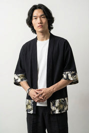 Japanese-style kimono for men