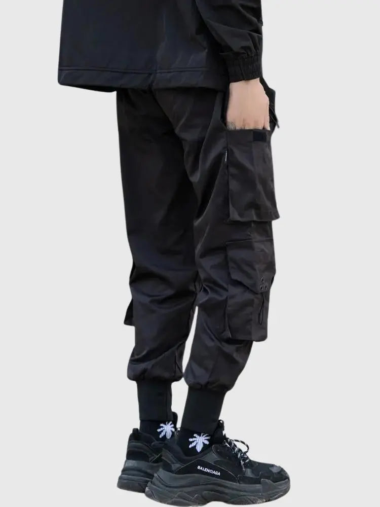 Men s Streetwear Cargo Pants Japan Clothing
