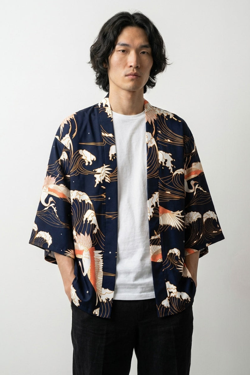 Japanese-style haori