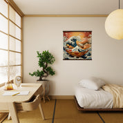 Modern Japanese Wall Art 'Kanagawa'