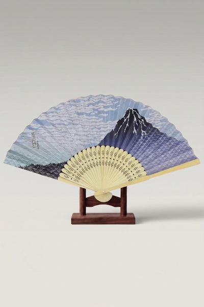 Mount Fuji Bamboo Fan 'Ikoma'