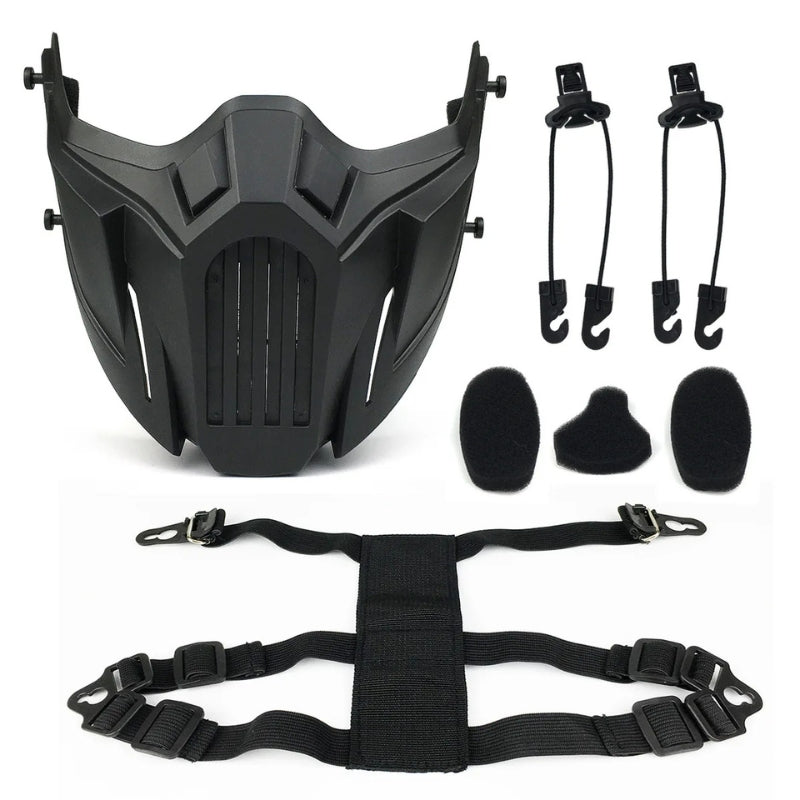Ninja face Mask – Tactical Cyberpunk Face Mask