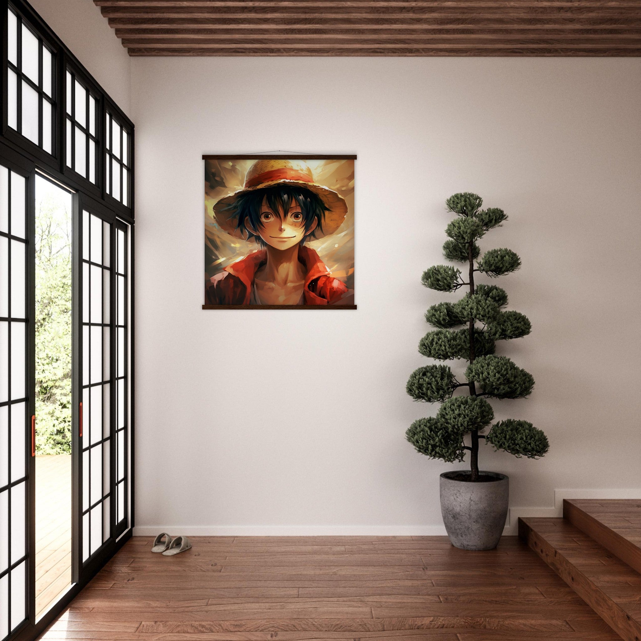 One Piece Wall Art 'Monkey D Luffy'