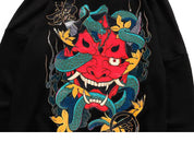 Japanese Oni Hoodie 'Yokai'