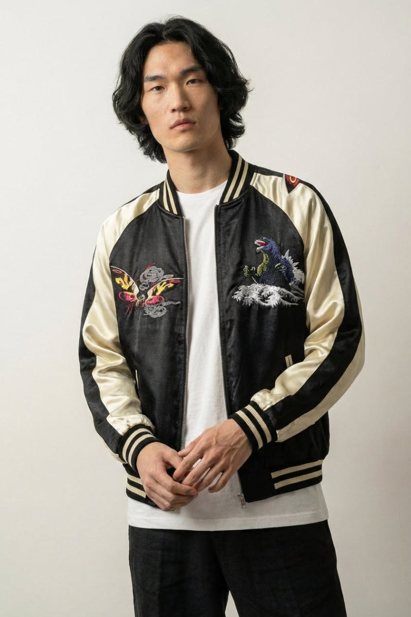 Back view of Japanese garment