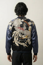 Phoenix Sukajan Jacket 'Tsukikage' | Japan Clothing