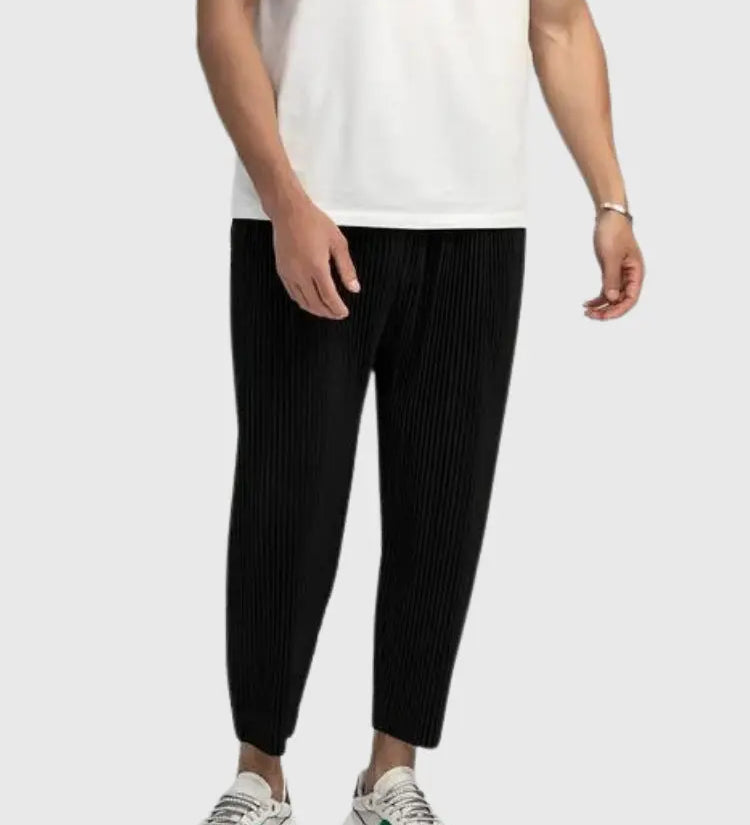 Pleated Pants Mens